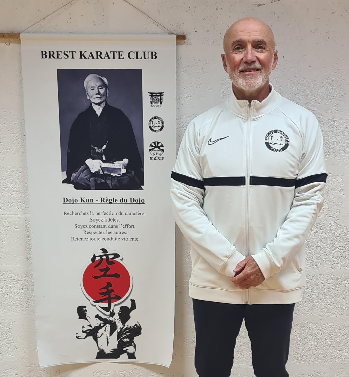 Portrait de Jean-Michel Roy, 1er dan